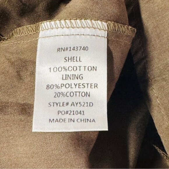 Hyacinth House | NEW Brown Becca V-Neckline Bell-Sleeved Mini Dress Size M - Picture 11 of 11